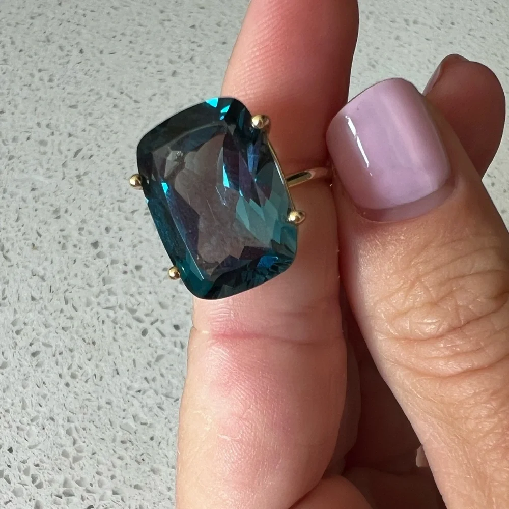 EFFY BLUE TOPAZ RING - Picture 10 of 10